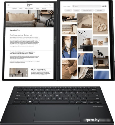 Рабочая станция ASUS Zenbook Pro 14 Duo OLED UX8406MA-QL056W