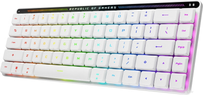Клавиатура ASUS ROG Falchion Moonlight White (ASUS RX Low Profile Blue)