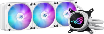 Картинка Жидкостное охлаждение для процессора ASUS ROG Strix LC III 360 ARGB WHT Жидкостное охлаждение для процессора ASUS ROG Strix LC III 360 ARGB WHT