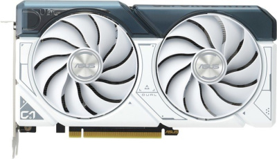 Картинка Видеокарта ASUS Dual GeForce RTX 4060 Ti OC Edition 8GB GDDR6 DUAL-RTX4060TI-O8G-WHITE Видеокарта ASUS Dual GeForce RTX 4060 Ti OC Edition 8GB GDDR6 DUAL-RTX4060TI-O8G-WHITE