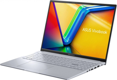 ASUS Vivobook 16X OLED/ M3604YA-MB228/ R7-7730U/ 16.0 WUXGA 16:10 IPS AG 300nits/ AMD Radeon/ 16GB/ 512GB/ DOS/ noODD/ Cool Silver ноутбук 90NB11A2-M00AB0