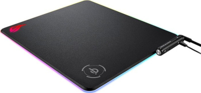 Картинка Коврик для мыши ASUS ROG Balteus Qi Коврик для мыши ASUS ROG Balteus Qi