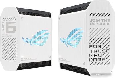 Картинка ASUS ROG Rapture GT6 (2 шт., белый) ASUS ROG Rapture GT6 (2 шт., белый)