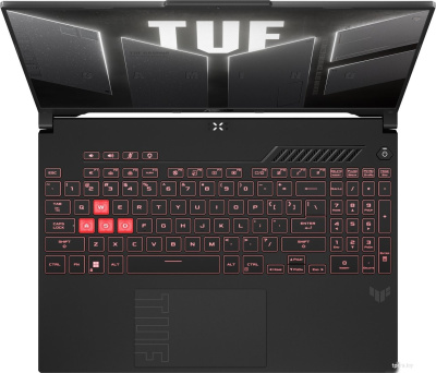 ASUS TUF Gaming A16/ FA607NU-RL089/ R5-7535HS/ 16 FHD+ Value IPS-level  AG  16:10 300nits 144Hz/ GF RTX 4050 6GB/ 16GB/ 1TB/ DOS/ noODD/ Mecha Gray ноутбук 90NR0MU3-M004V0