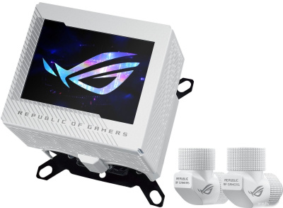 Картинка Водоблок для ЦП ASUS ROG Ryujin III WB White Edition Водоблок для ЦП ASUS ROG Ryujin III WB White Edition
