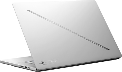 Ноутбук/ ASUS ROG Zephyrus G16 GU605MU-QR109 16"(2560x1600 OLED 240Hz)/Intel Core Ultra 7 155H(1.4Ghz)/16384Mb/512PCISSDGb/noDVD/Ext:nVidia GeForce RTX4050(6144Mb)/Cam/BT/WiFi/90WHr/war 1y/1.85kg/Platinum White/DOS + чехол