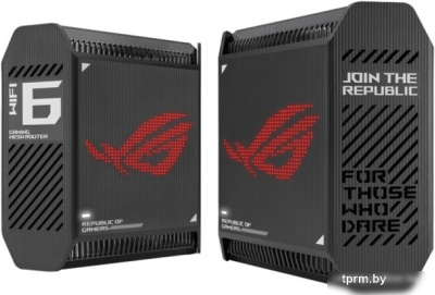 Картинка ASUS ROG Rapture GT6 (2 шт., черный) ASUS ROG Rapture GT6 (2 шт., черный)