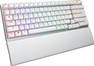 Картинка Клавиатура ASUS ROG Strix Scope II 96 Wireless Moonlight White (NX Snow) Клавиатура ASUS ROG Strix Scope II 96 Wireless Moonlight White (NX Snow)