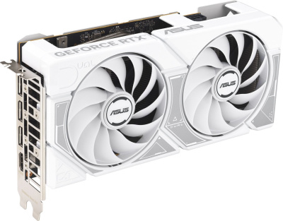 Видеокарта ASUS Dual GeForce RTX 5060 8GB GDDR7 White OC Edition DUAL-RTX5060-O8G-WHITE