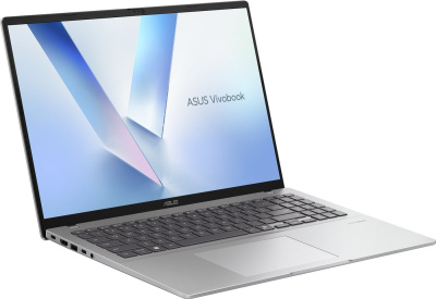 ASUS Vivobook 16/ M1607KA-MB127/ R5 AI 340/ 16 WUXGA 16:10 IPS-level AG 300nits/ AMD Radeon/ 16GB/ 1TB/ DOS/ мышь + рюкзак/ Cool Silver ноутбук 90NB15F2-M00900
