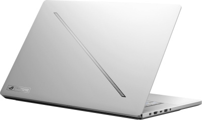 Ноутбук/ ASUS ROG Zephyrus G16 GU605MU-QR109 16"(2560x1600 OLED 240Hz)/Intel Core Ultra 7 155H(1.4Ghz)/16384Mb/512PCISSDGb/noDVD/Ext:nVidia GeForce RTX4050(6144Mb)/Cam/BT/WiFi/90WHr/war 1y/1.85kg/Platinum White/DOS + чехол