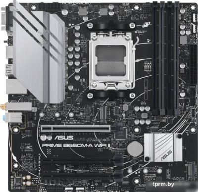 Картинка Материнская плата ASUS Prime B650M-A WiFi II Материнская плата ASUS Prime B650M-A WiFi II