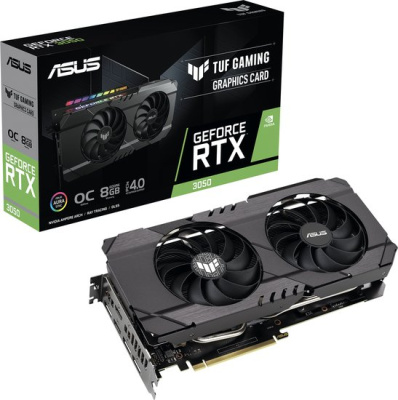 ASUS TUF Gaming GeForce RTX 3050 OC Edition 8GB GDDR6 TUF-RTX3050-O8G-GAMING