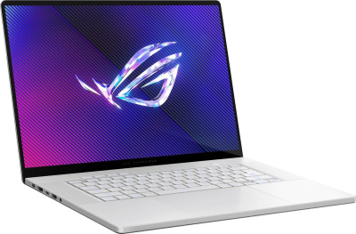 Ноутбук/ ASUS ROG Zephyrus G16 GU605MU-QR109 16"(2560x1600 OLED 240Hz)/Intel Core Ultra 7 155H(1.4Ghz)/16384Mb/512PCISSDGb/noDVD/Ext:nVidia GeForce RTX4050(6144Mb)/Cam/BT/WiFi/90WHr/war 1y/1.85kg/Platinum White/DOS + чехол