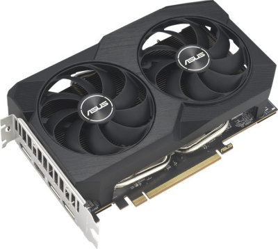 Картинка Видеокарта ASUS Dual Radeon RX 7600 V2 OC Edition 8GB GDDR6 DUAL-RX7600-O8G-V2 Видеокарта ASUS Dual Radeon RX 7600 V2 OC Edition 8GB GDDR6 DUAL-RX7600-O8G-V2