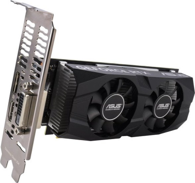Картинка Видеокарта ASUS Dual GeForce RTX 3050 LP BRK OC Edition 6GB GDDR6 RTX3050-O6G-LP-BRK Видеокарта ASUS Dual GeForce RTX 3050 LP BRK OC Edition 6GB GDDR6 RTX3050-O6G-LP-BRK