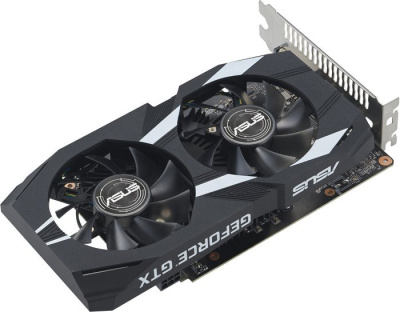 Картинка Видеокарта ASUS Dual GeForce GTX 1650 OC Edition 4GB GDDR6 EVO DUAL-GTX1650-O4GD6-P-EVO Видеокарта ASUS Dual GeForce GTX 1650 OC Edition 4GB GDDR6 EVO DUAL-GTX1650-O4GD6-P-EVO