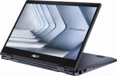 ASUS EXPERTBOOK B3 Flip/ B3402FVA-I516512B8D/ i5-1335U/ 14 FHD IPS touch/ UMA/ 16GB/ 512GB/ DOS/ ENG/ BAG+MOUSE+STYLUS/ BLACK ноутбук 90NX07N1-M013F0