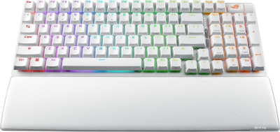 Картинка Клавиатура ASUS ROG Strix Scope II 96 Wireless Moonlight White (NX Snow) Клавиатура ASUS ROG Strix Scope II 96 Wireless Moonlight White (NX Snow)