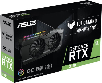 ASUS TUF Gaming GeForce RTX 3050 OC Edition 8GB GDDR6 TUF-RTX3050-O8G-GAMING