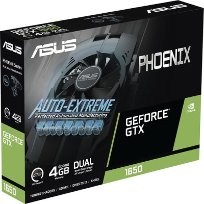 ASUS Phoenix GeForce GTX 1650 OC 4GB GDDR6 V2 PH-GTX1650-O4GD6-P-V2